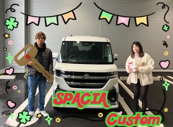 ☆T様スペーシアカスタムご納車☆